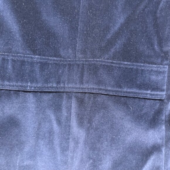 Interview By Sarar 40 R Velvet Double Breasted Pea Coat - Picture 8 of 12